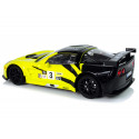 Auto Sportowe Wyścigowe R/C 1:18 Corvette C6.R Żółty 2.4 G Światła