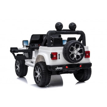 Auto na Akumulator Jeep Rubicon 4x4 Biały