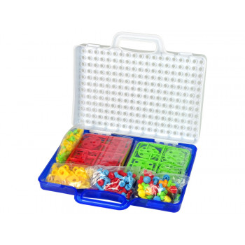 Kreatywna Mozaika Układanka 4w1 Wkrętarka 237 Elementów