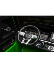 Auto Na Akumulator Mercedes G63 XXL Zielony Lakierowany 4x4