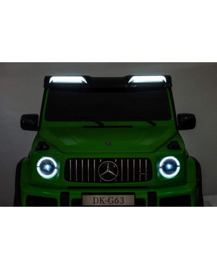Auto Na Akumulator Mercedes G63 XXL Zielony Lakierowany 4x4