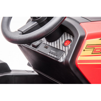 Traktor Na Akumulator BLT-206 Czerwony