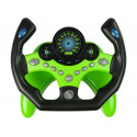 Zestaw Kierowcy Kierownica Kluczyki Dźwięk Światła Zielony