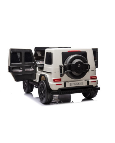 Auto Na Akumulator Mercedes G63 XXL Biały 24V