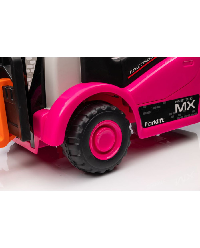 Wózek Widłowy Na Akumulator XMX638 Różowy