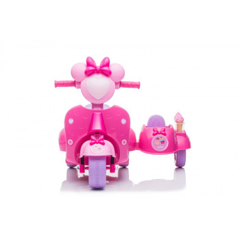 Skuter Lodziarnia Trójkołowy JT5258 Różowy