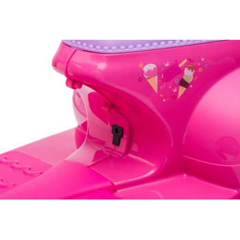 Skuter Lodziarnia Trójkołowy JT5258 Różowy