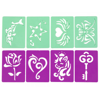 Zestaw Do Robienia Tatuaży Długopis Elektroniczny Pisak Szablony