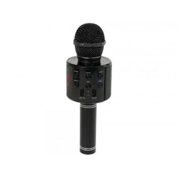 Mikrofon Bezprzewodowy USB Głośnik Nagrywanie Karaoke Model WS-858 Czarny