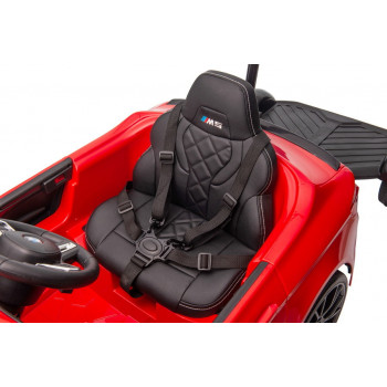 Auto Na Akumulator BMW M5 Z Platformą Dla Rodzica Czerwone Lakierowane