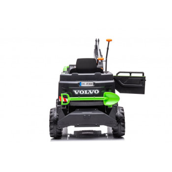 Koparka Na Akumulator Volvo DK-VE888  Zielona