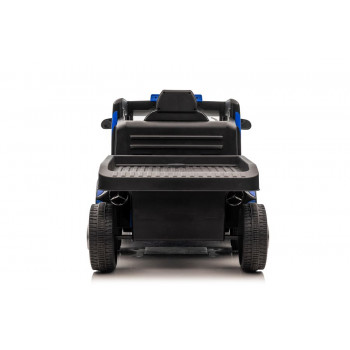 Auto Na Akumulator Mercedes + Naczepa XMX622B Granatowy LCD