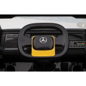 Auto Na Akumulator Mercedes + Naczepa XMX622B  Zółty LCD