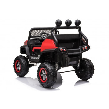 Pojazd na Akumulator Mercedes Unimog S Czerwony