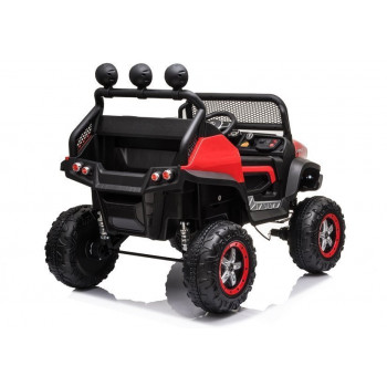 Pojazd na Akumulator Mercedes Unimog S Czerwony