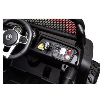 Pojazd na Akumulator Mercedes Unimog S Czerwony