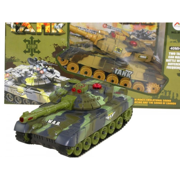 Duży Czołg Zdalnie sterowany Wojsko 26cm