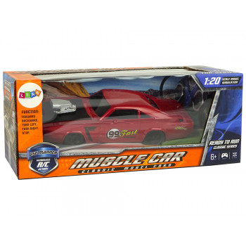 Auto R/C Naklejki Sportowe 1:20 Czerwone Pilot 27 Mhz