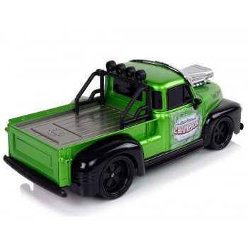 Auto Zdalnie Sterowane 1:18 Zielone Pick-up