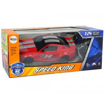 Auto Sportowe R/C 1:24 Wyścigi Czerwone Przyciemniane Szyby
