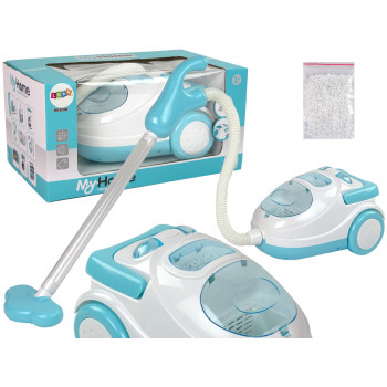 Odkurzacz Na Baterie Niebieski Kulki Styropianowe Dźwięk