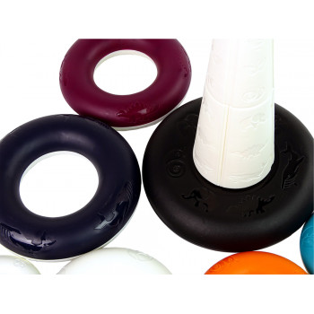 Edukacyjna Piramidka z Obręczami Kółka Kaczuszka