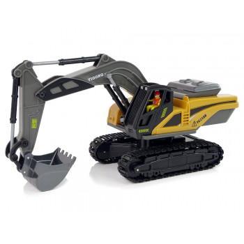 Koparka Gąsienicowa Zdalnie Sterowana 2.4G Żółta