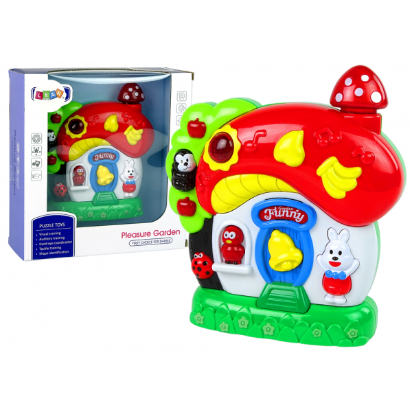 Grający Muzyczny Domek Dla Niemowląt Zwierzątka