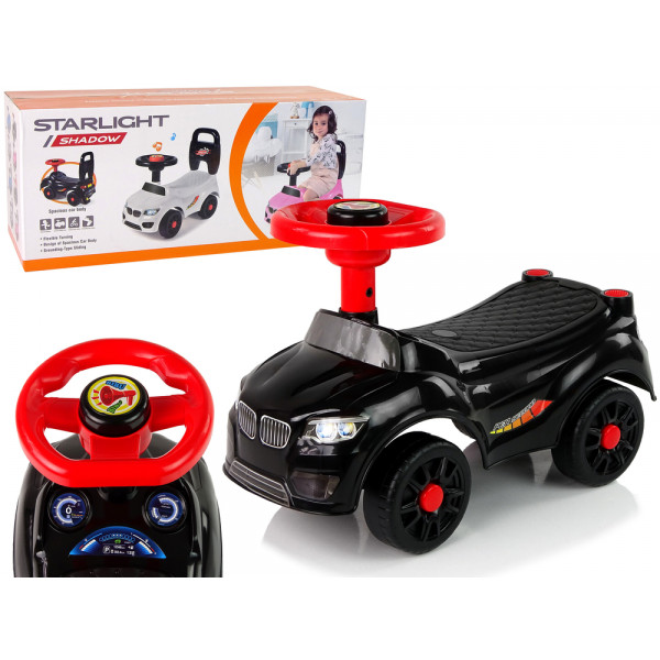 Samochód Jeździk QX-3399-2 Klakson Czarny