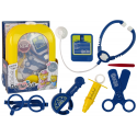 Zestaw Lekarski w Plecaku Doktor Stetoskop Nożyczki Żółty