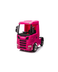 Auto Na Akumulator Scania 500R HL698  Różowe 4x4