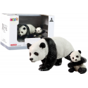 Zestaw 2 Figurek Panda z młodą Pandą Zwierzęta Świata