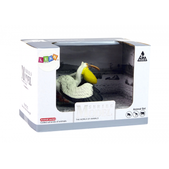 Duża Figurka Kolekcjonerska Pelikan Ptak Zwierzęta Świata