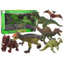 Duży Zestaw Dinozaurów 6 sztuk Figurka Dinozaur Prehistoryczne Okazy