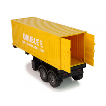 Duża Ciężarówka R/C Mercedes Arocs Niebieska 1:20 Kontener 58 cm Długości