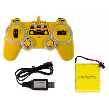 Duża Ciężarówka R/C Mercedes Arocs Niebieska 1:20 Kontener 58 cm Długości