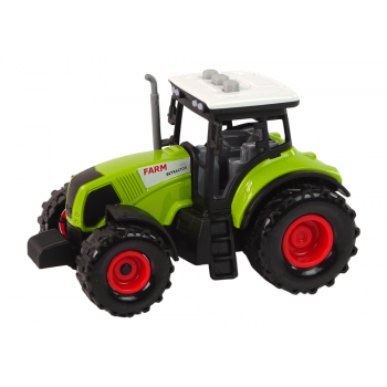 Duży Traktor Światła LED Dźwięki 2 Maszyny Farm Set