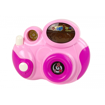 Interaktywny Aparat Fotograficzny Dla Malucha Światło Dźwięk Różowy