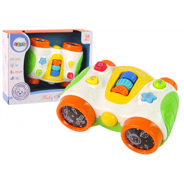 Interaktywna Lornetka Dla Malucha Światło Dźwięk Discover