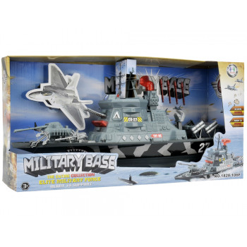 Wojskowy Statek Militarny Wojsko Światła Dźwięki