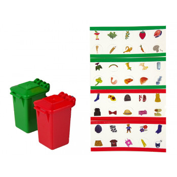 Śmieciarka Napęd Frykcyjnym Efekty Dźwiękowe Pomarańczowa 1:16 Segregowanie