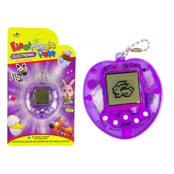 Gra Elektroniczna Tamagotchi Zwierzątko Fioletowa