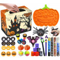 Zestaw Sensoryczny Antystresowe Zabawki Haloween Fidget Toys Pop It