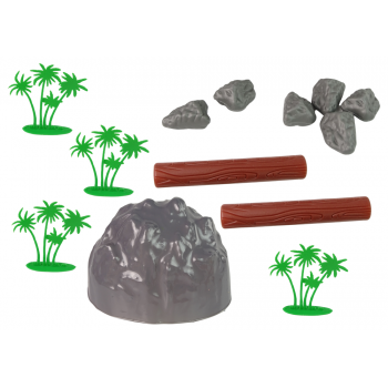 Zestaw Figurek Dzikie Zwierzęta 34 Elementy Safari Lew Gepard Tygrys