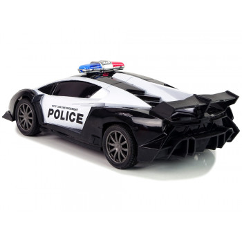 Auto Wyścigowe Policja R/C Zdalnie Sterowane Policyjne + Akumulator