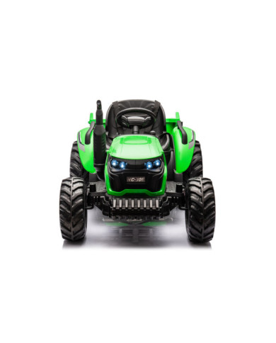 Traktor Na Akumulator HC-306 Z Przyczepą Jasno Zielony 24V