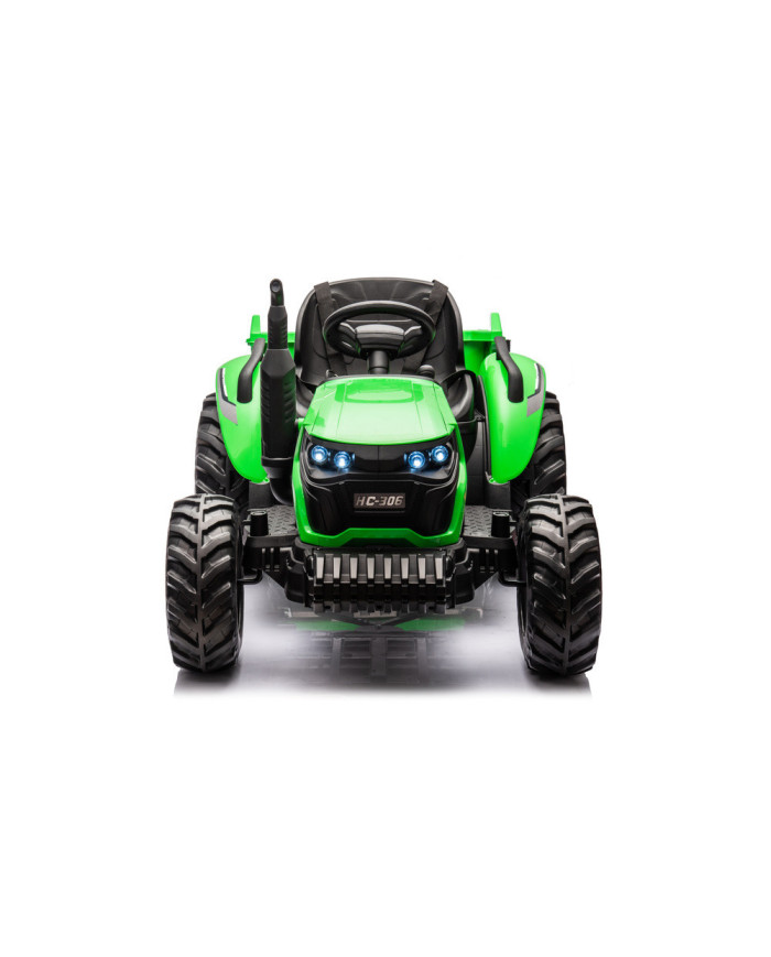 Traktor Na Akumulator HC-306 Z Przyczepą Jasno Zielony 24V