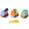 Zestaw 3 Aut Do Rozkręcania Autka Budowalne + Śrubokręt