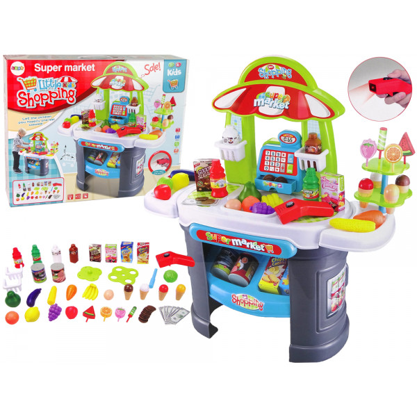 Zestaw Supermarket Skaner Artykuły Spożywcze Dla Dzieci