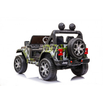 Pojazd na Akumulator Jeep Wrangler Rubicon DK-JWR555 Moro